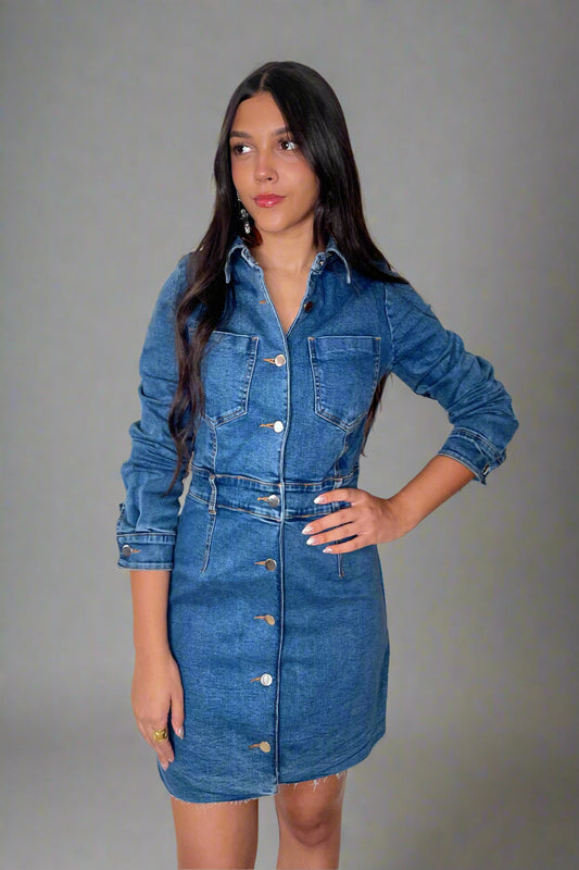 Sara Denim Dress